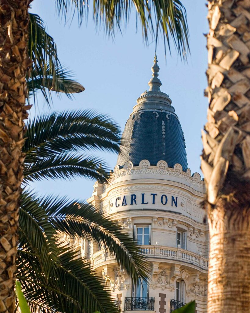 the carlton hotel, to catch a thief, cannes