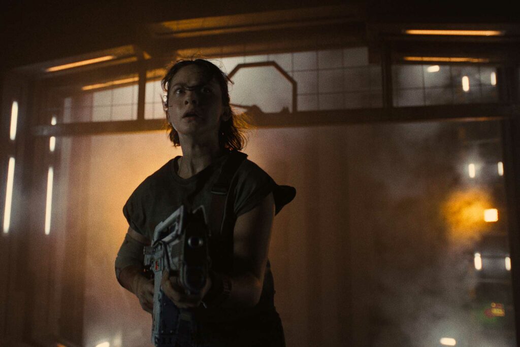 isabela merced, cailee spaeny, archie renaux, fede alvarez, alien: romulus