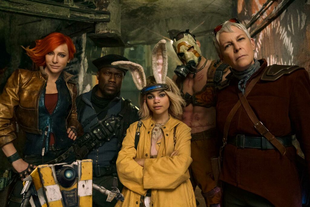 Ariana Greenblatt, Borderlands, Cate Blanchett, Edgar Ramírez, Eli Roth, Jamie Lee Curtis, Kevin Hart