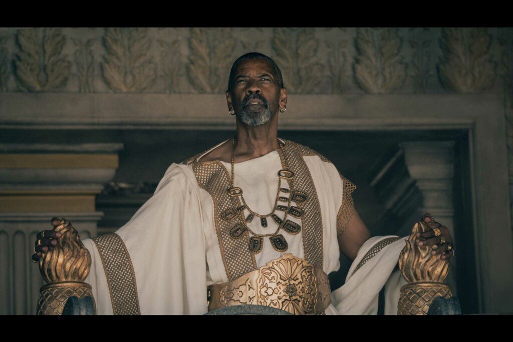 Connie Nielsen, Denzel Washington, Gladiator II, Paul Mescal, Pedro Pascal, Sir Ridley Scott