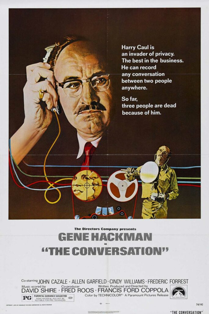 Francis Ford Coppola, Gene Hackman, Paramount Pictures, The Conversation