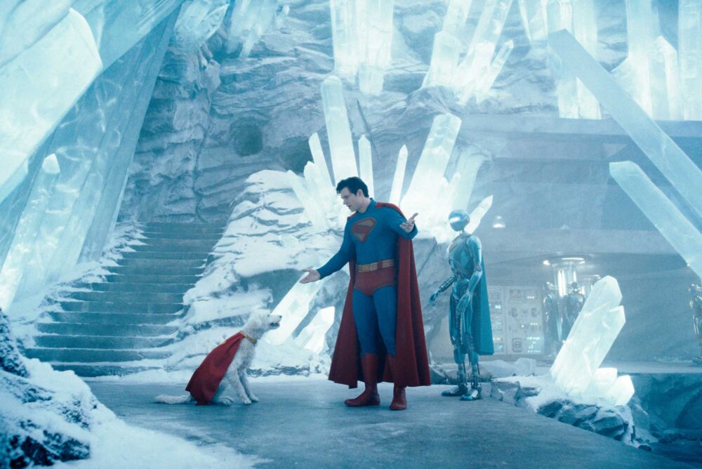 Anthony Carrigan, David Corenswet, Edi Gathegi, James Gunn, Nicholas Hoult, Rachel Brosnahan, Superman