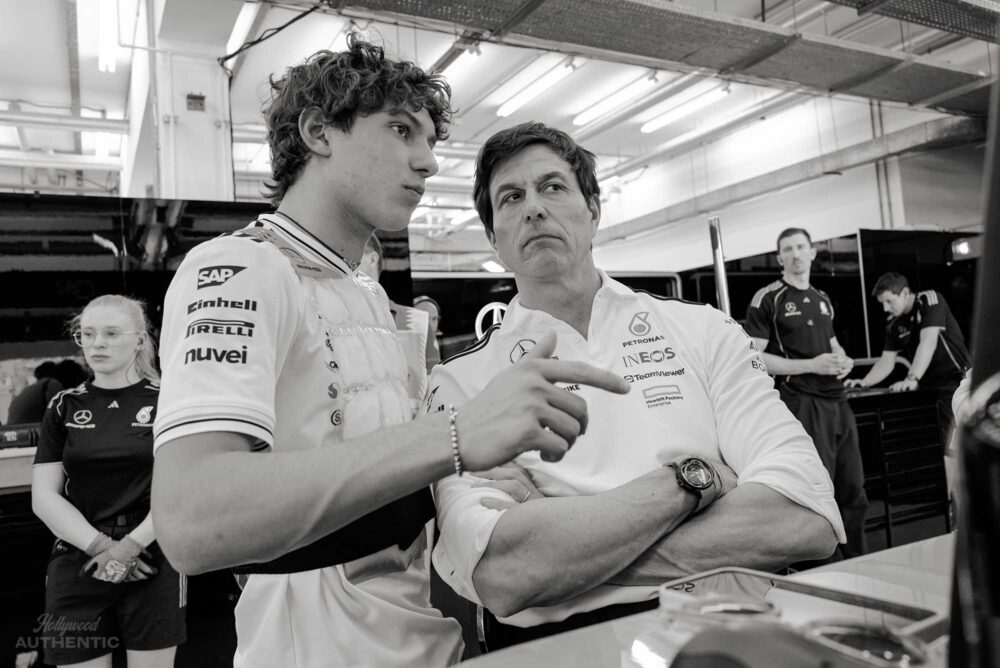 George Russell, Kimi Antonelli, Mercedes-AMG Petronas Formula 1, Toto Wolff