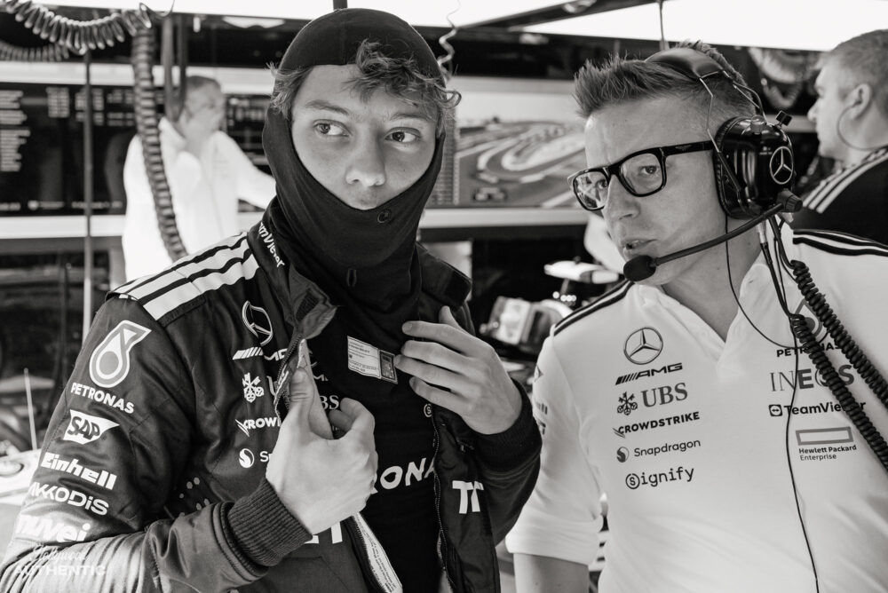 George Russell, Kimi Antonelli, Mercedes-AMG Petronas Formula 1, Toto Wolff