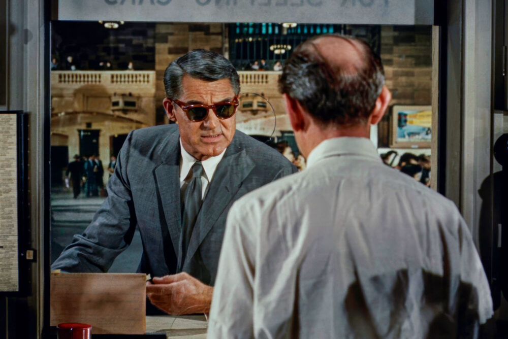 Alfred Hitchcock, Cary Grant, Eva Marie Saint, Neal Purvis, North by Northwest, Robert Wade