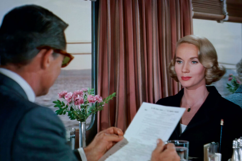 Alfred Hitchcock, Cary Grant, Eva Marie Saint, Neal Purvis, North by Northwest, Robert Wade