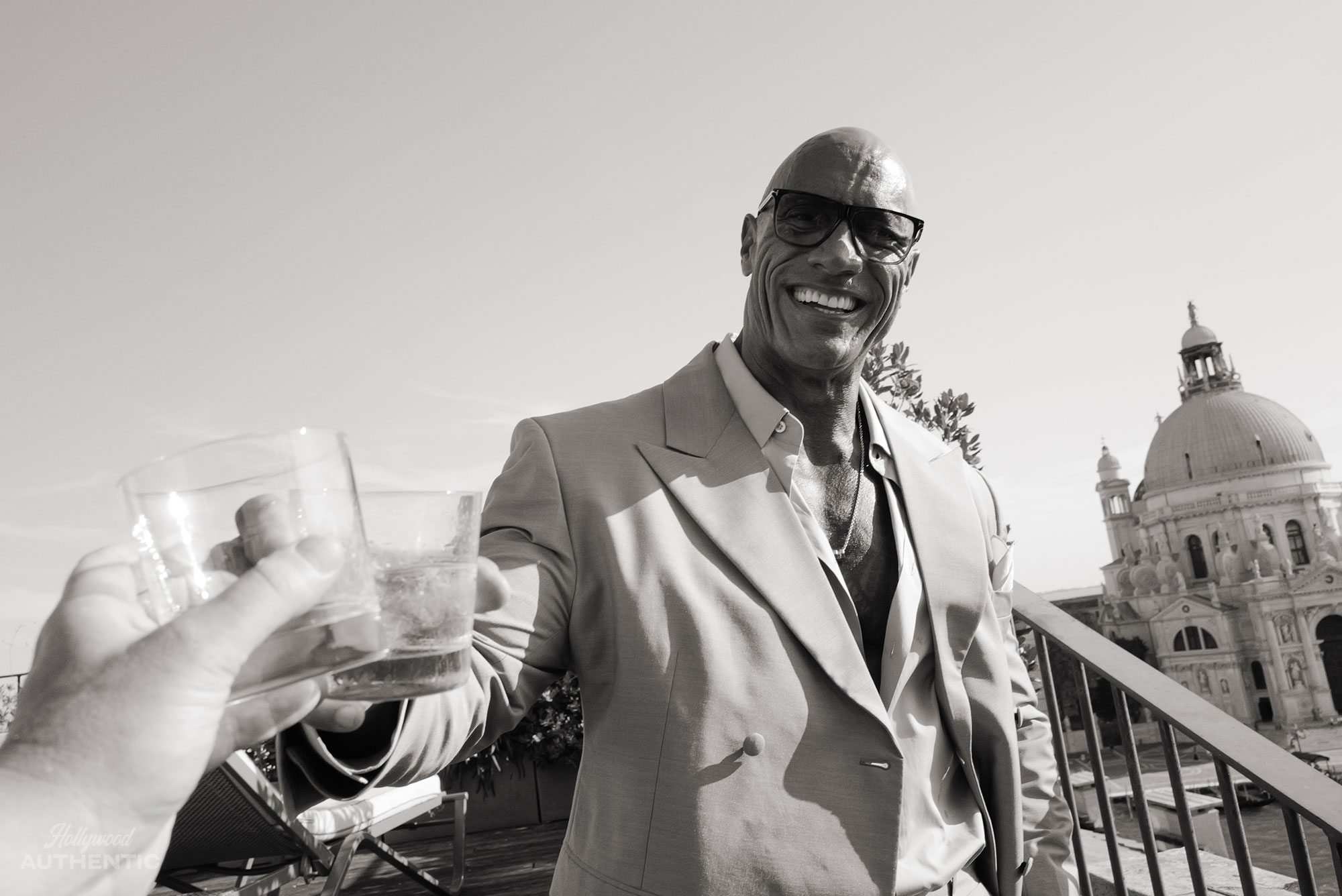 Benny Safdie, Dwayne Johnson, Emily Blunt, Ryan Bader, The Smashing Machine
