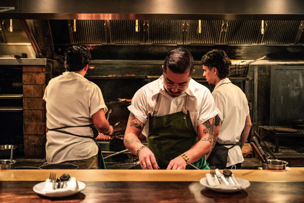 Abbie Cornish, Diner, Quetzal, Toronto, Ceviche, Chef Steven Molnar, Whole Fish with Salsa Verde, Bone Marrow, Newfoundland Scallops