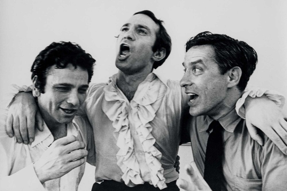 peter falk, ben gazzara, john cassavetes, gary oldman, gisele schmidt, sam shaw