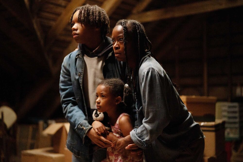 danielle deadwyler, estella kahiha, okwui okpokwasili, peyton jackson, russell hornsby, the woman in the yard