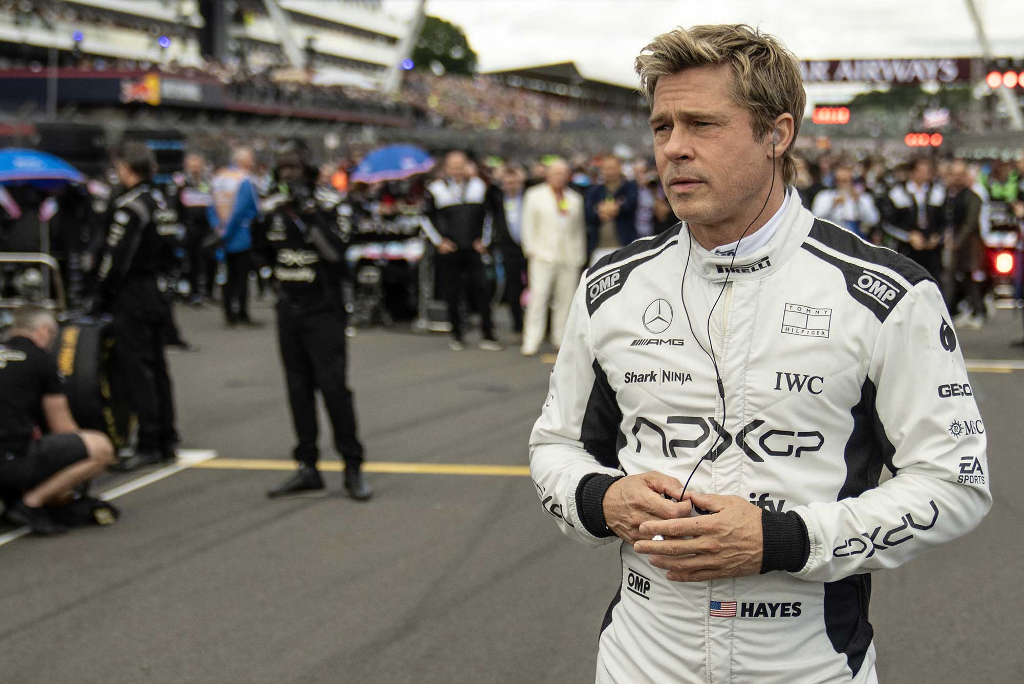 Brad Pitt, Damson Idris, F1: The Movie, Javier Bardem, Joseph Kosinski, Kerry Condon