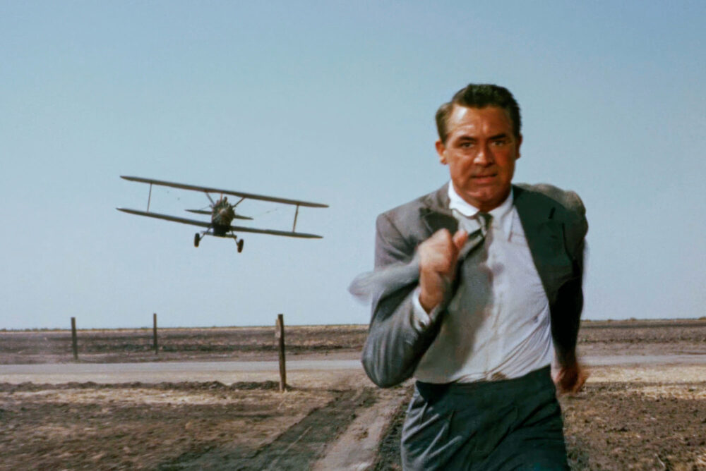 Alfred Hitchcock, Cary Grant, Eva Marie Saint, Neal Purvis, North by Northwest, Robert Wade