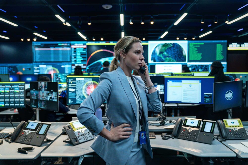 A House of Dynamite, Idris Elba, Jared Harris, Kathryn Bigelow, Rebecca Ferguson