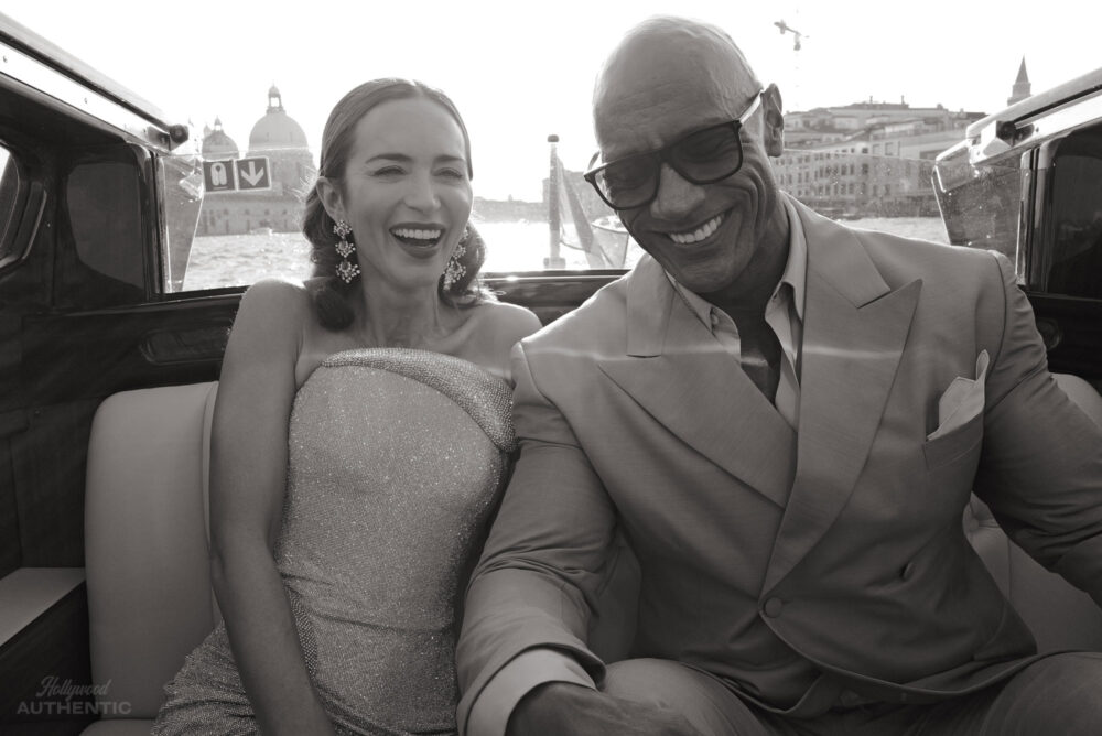 Benny Safdie, Dwayne Johnson, Emily Blunt, Ryan Bader, The Smashing Machine