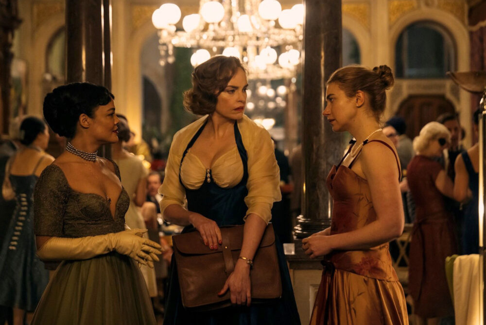 Imogen Poots, Nia DaCosta, Nina Hoss, Tessa Thompson, Tom Bateman