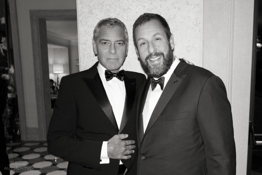 Adam Sandler, Billy Crudup, Emily Mortimer, George Clooney, Jay Kelly, Jim Broadbent, Laura Dern, Noah Baumbach