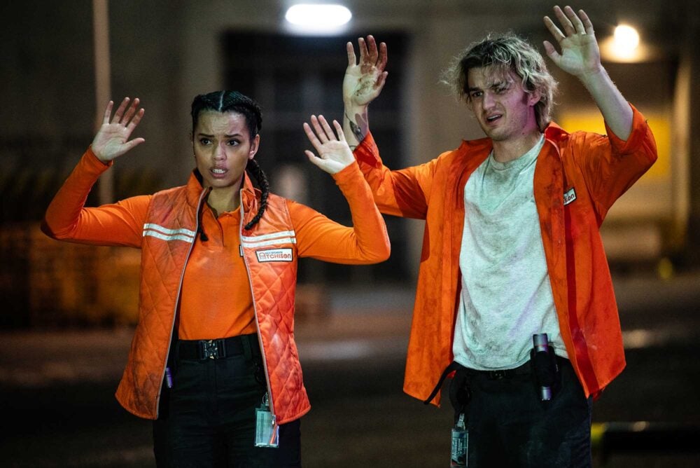 Joe Keery, Georgina Campbell, Liam Neeson, Lesley Manville, Sosie Bacon