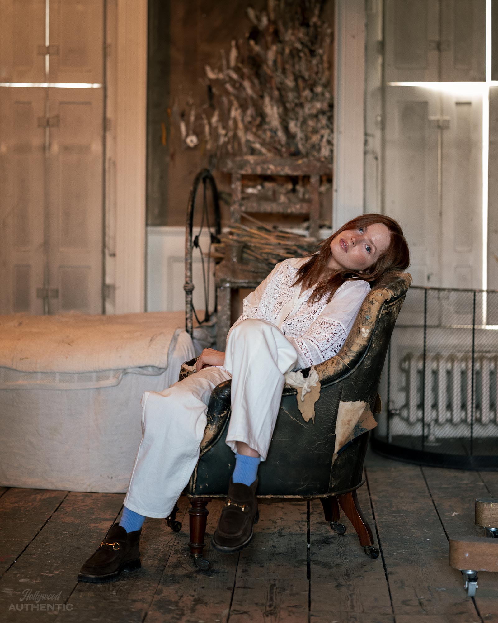 Derek Jacobi, Ellie Bamber, James Lucas, Moss & Freud