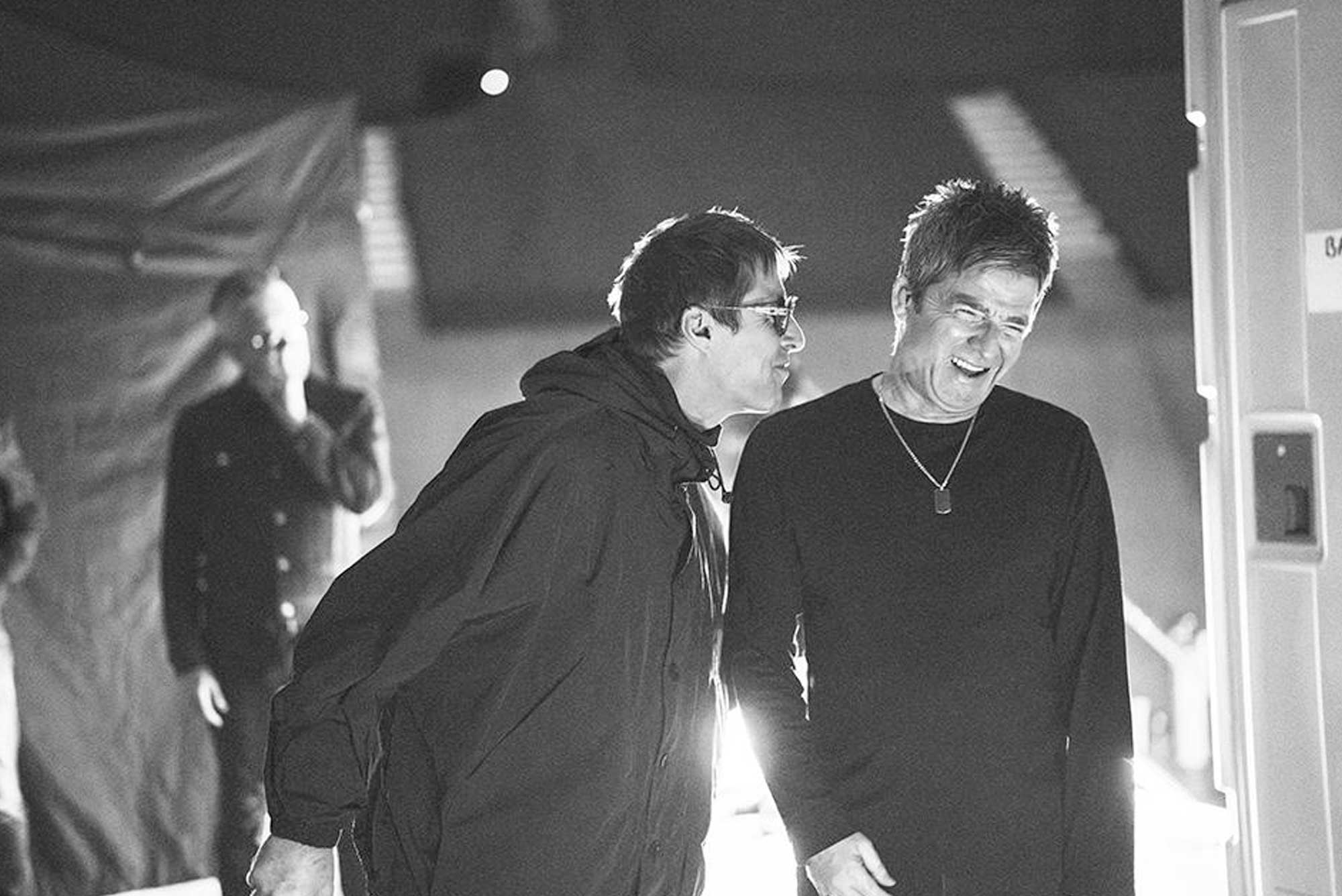 Noel Gallagher, Liam Gallagher, Paul ‘Bonehead’ Arthurs